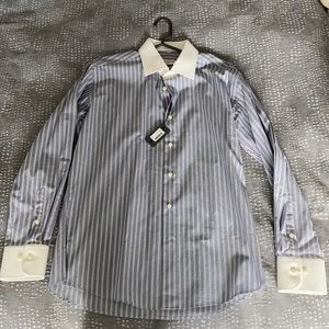 NWT Balmain Ainsley Collar Button Down Shirt